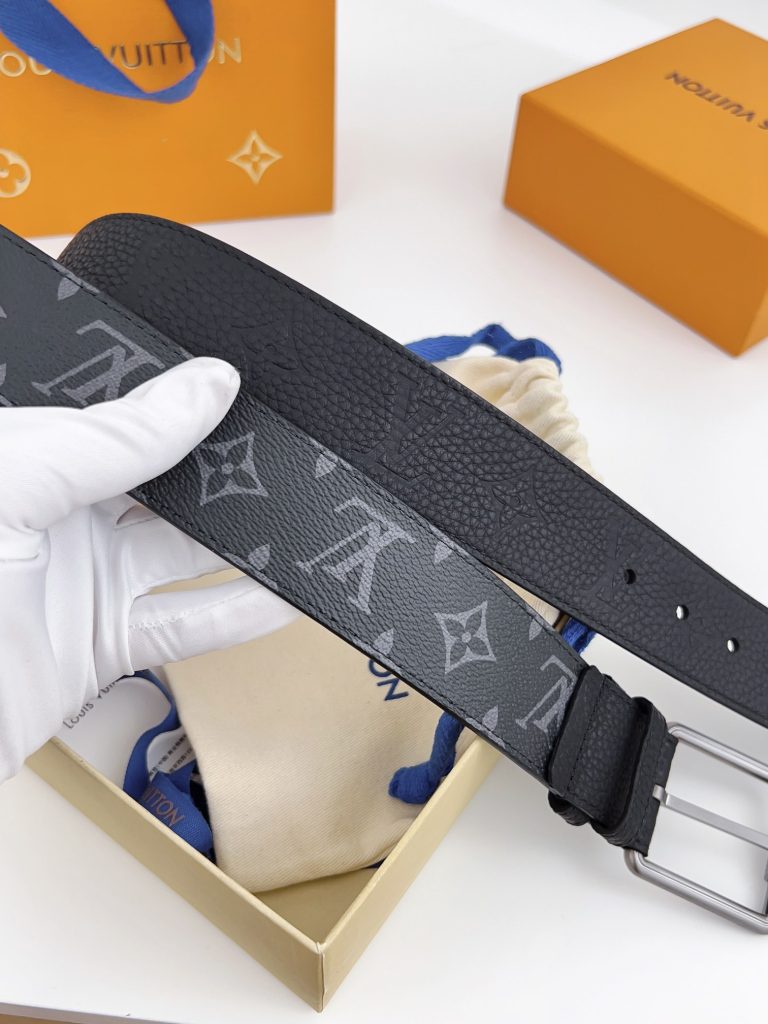 Classic LV Men’s Double-Sided Monogram Belt