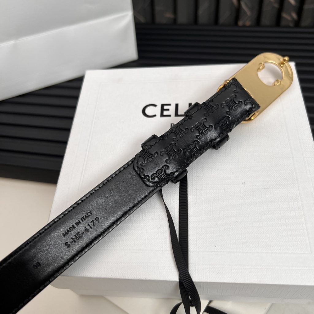 Celine Latest Unisex Belt, 2.5cm Width