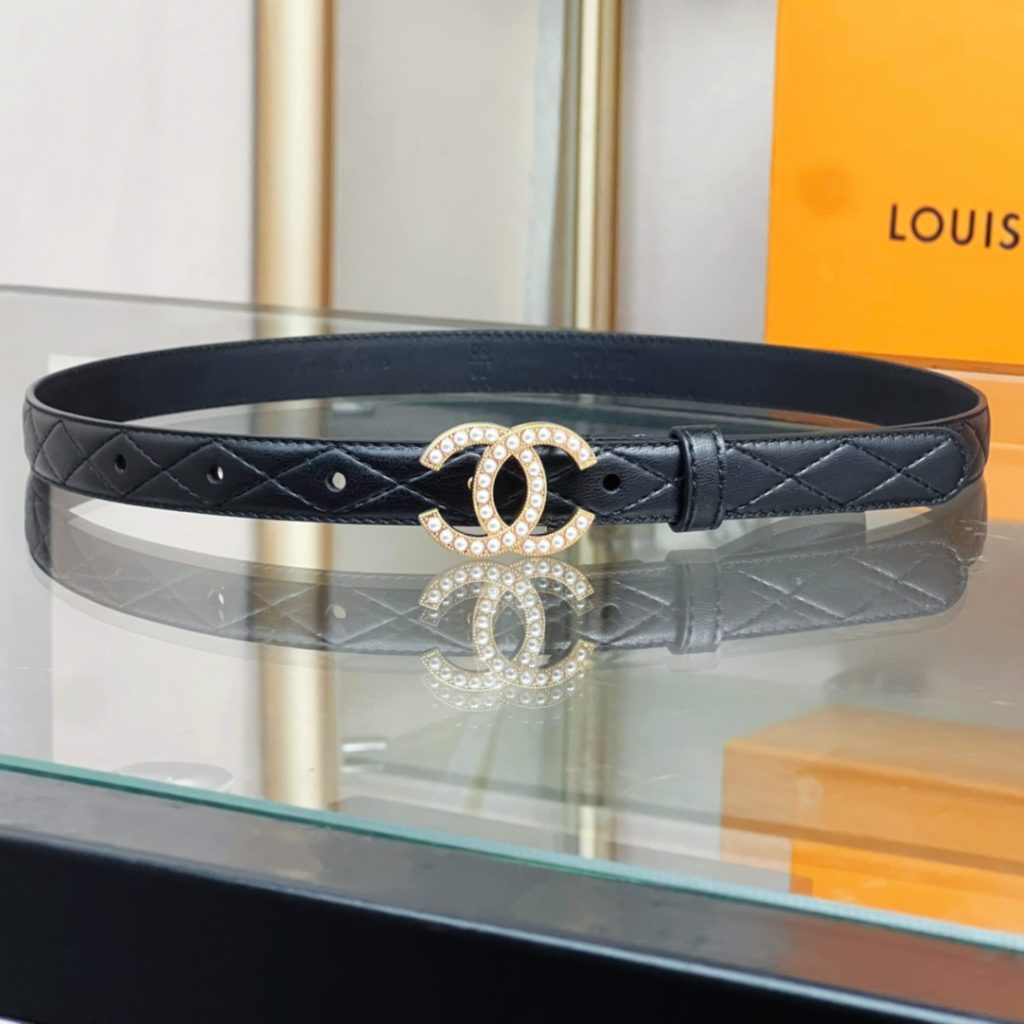 Chanel Women’s Latest Double-C Belt 2.0cm