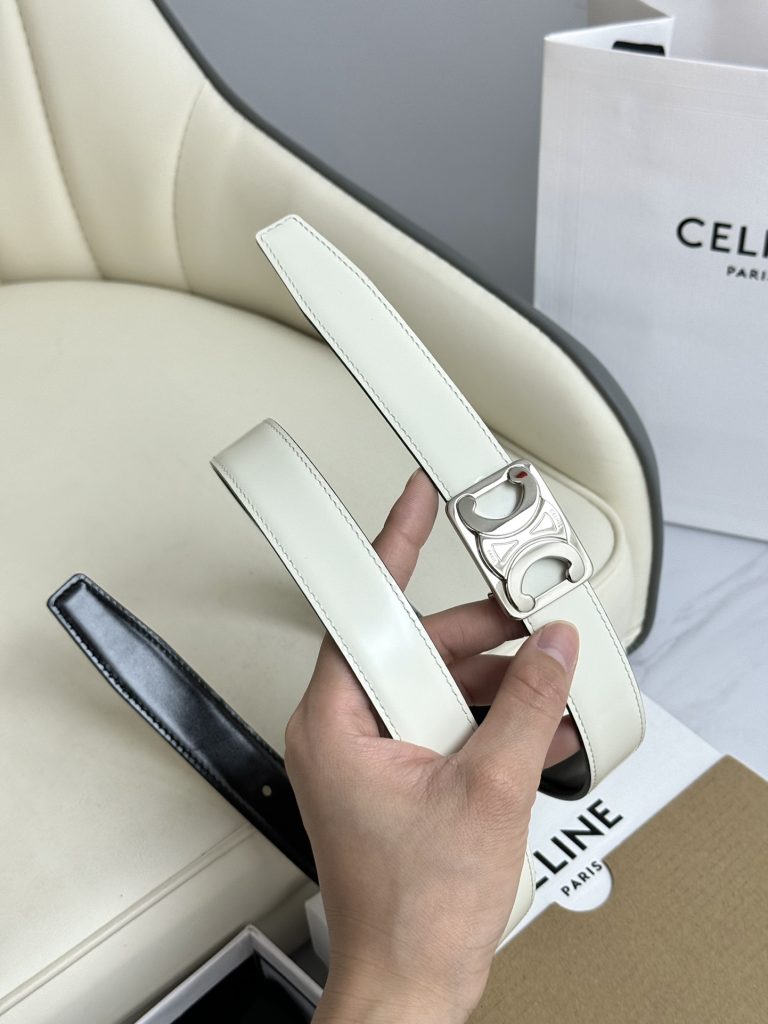 Celine Latest Unisex Belt, 2.5cm Width