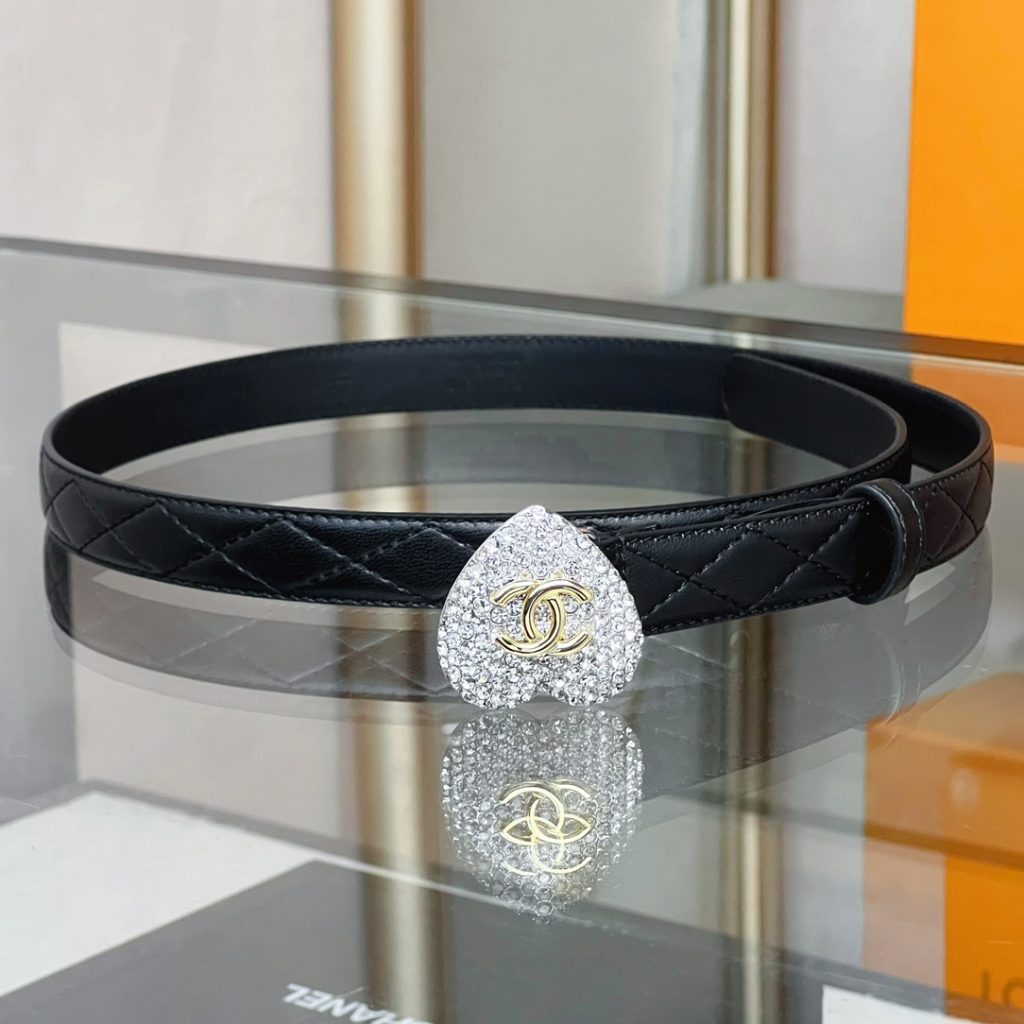 Chanel Women’s Latest Double-C Belt 2.0cm