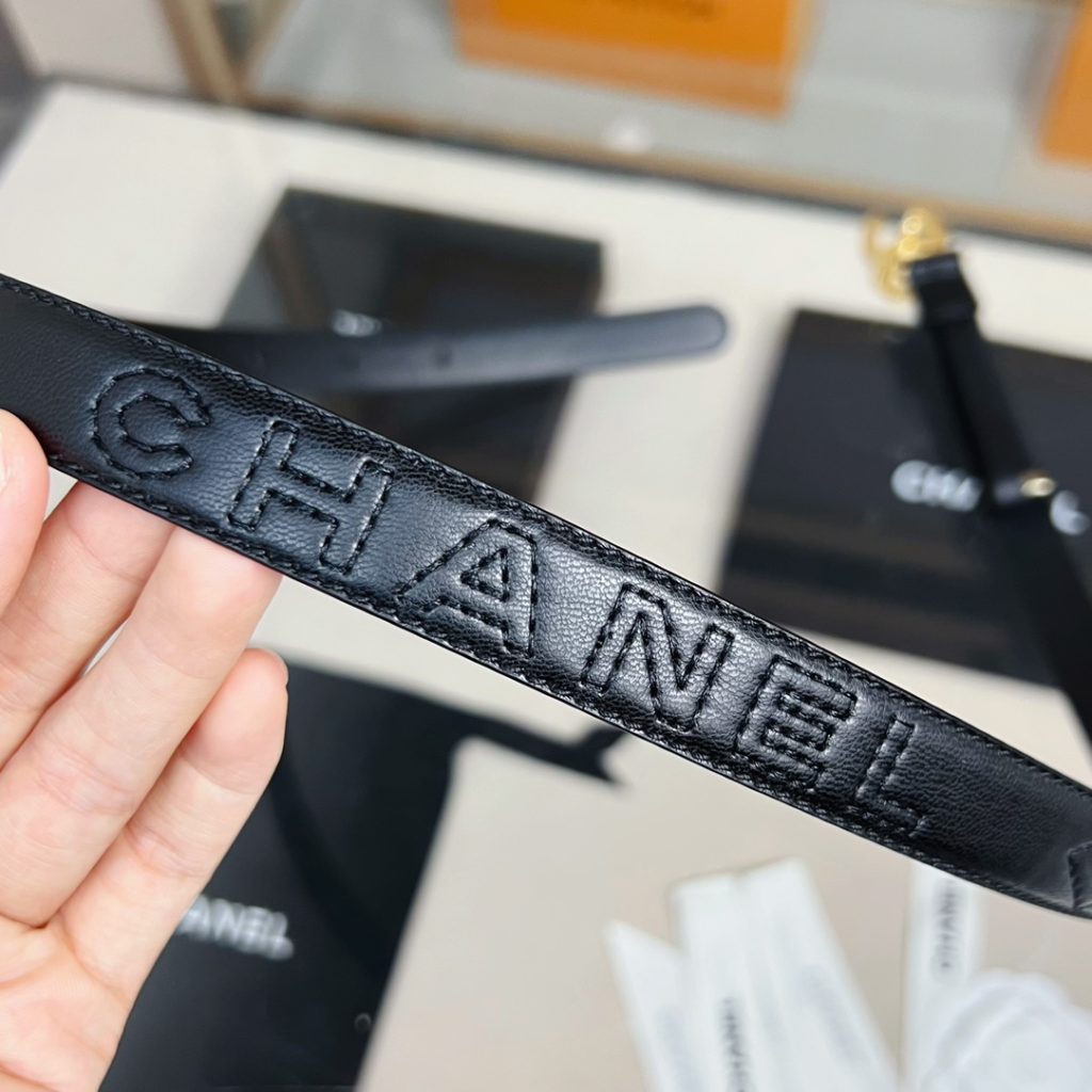 Chanel Women’s Latest Double-C Belt 2.0cm