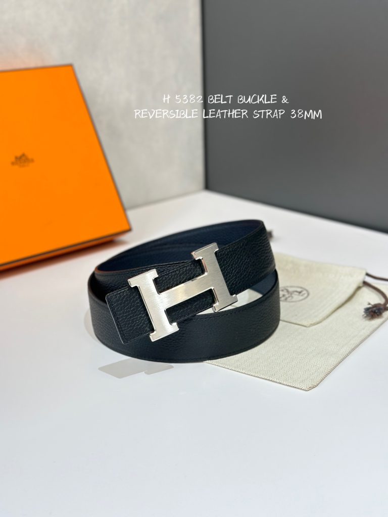 5382 BELT BUCKLE & REVERSIBLE LEATHER STRAMM