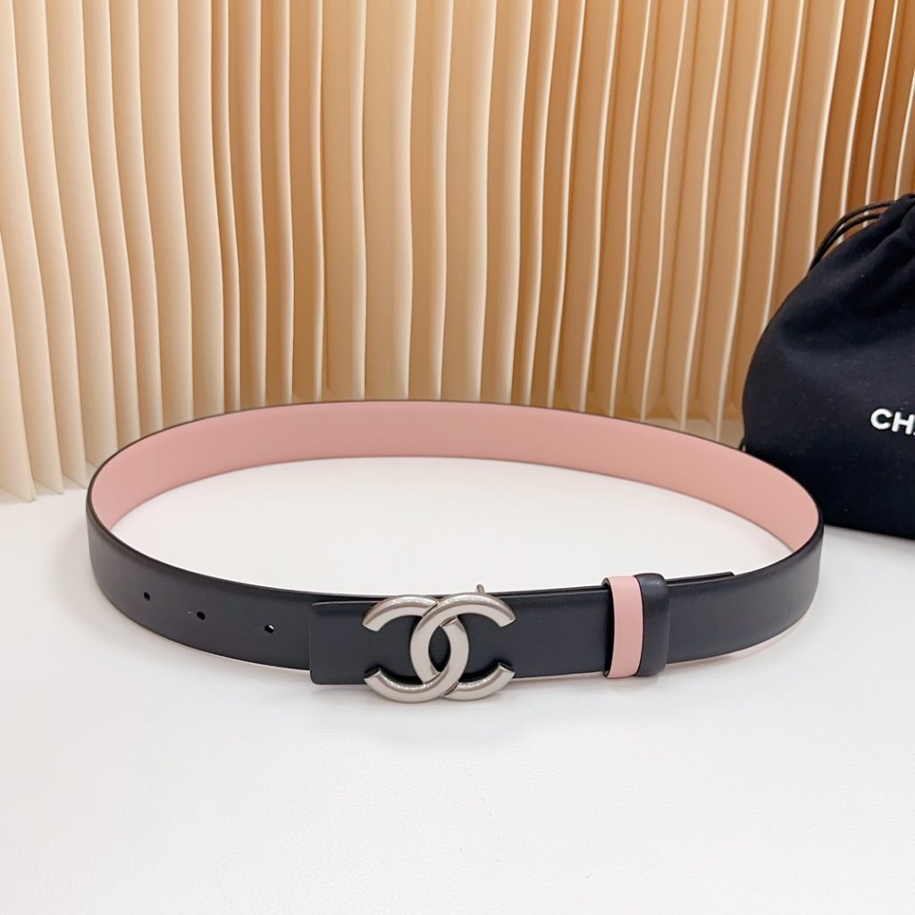 Chanel Official New 3.0cm Edition Belt