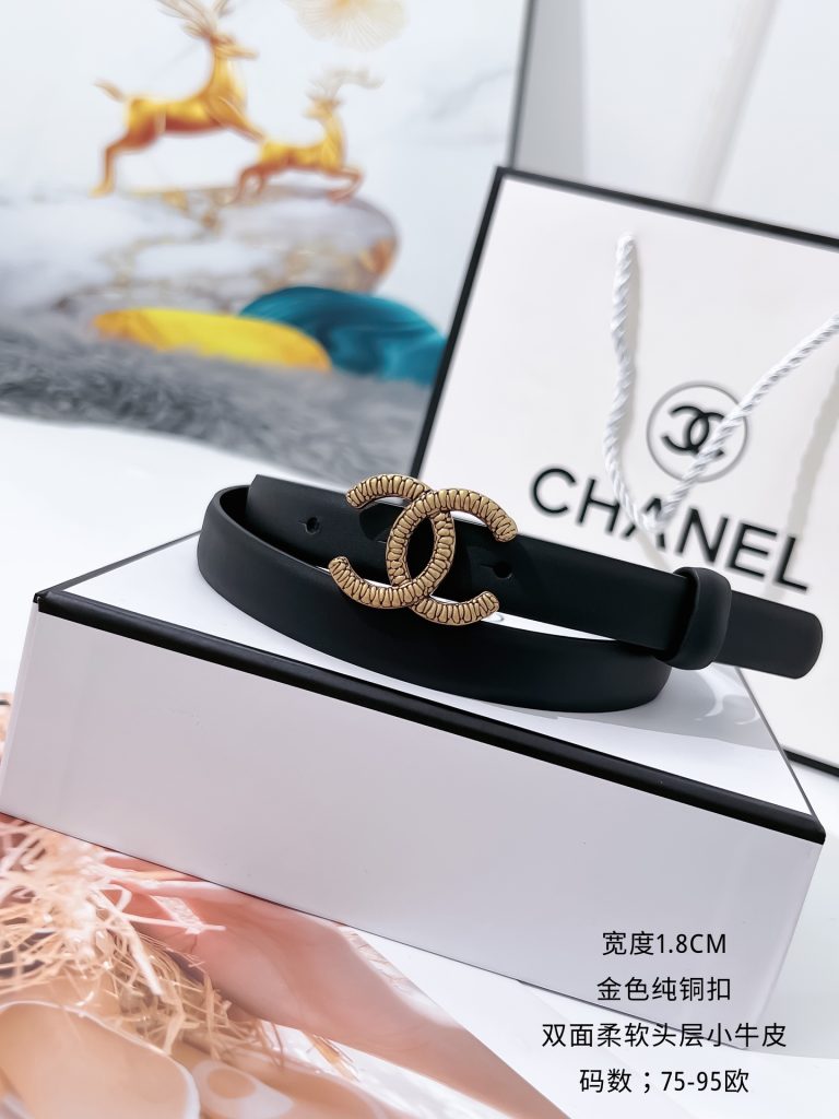 Chanel Double-C Belt 1.8cm