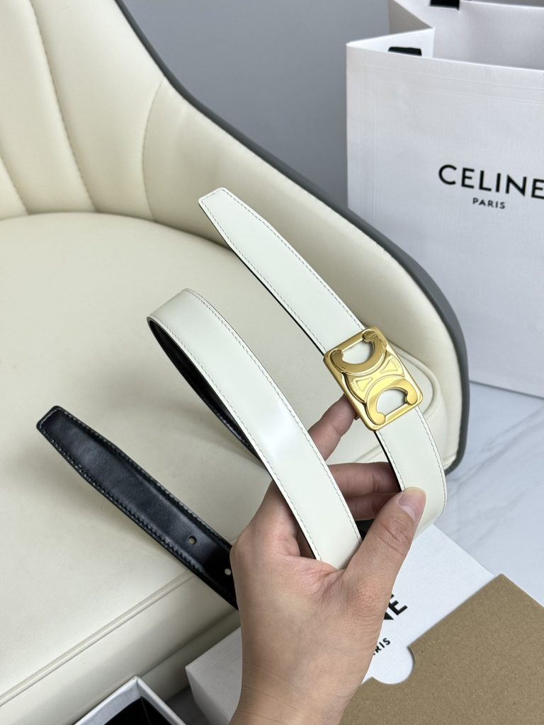 Celine Latest Unisex Belt, 2.5cm Width