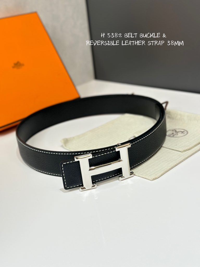 5382 BELT BUCKLE & REVERSIBLE LEATHER STRAMM