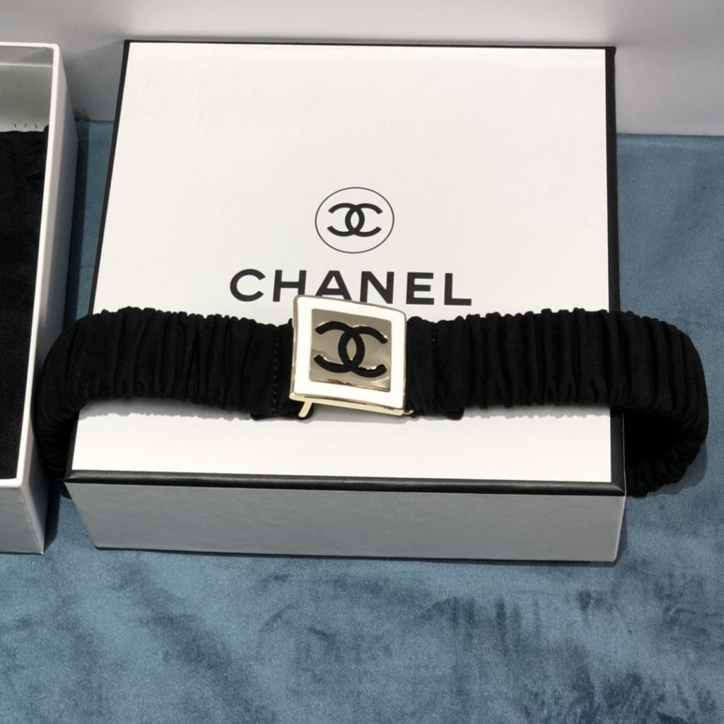 Chanel New Double-Sided Stretch Lambskin Belt