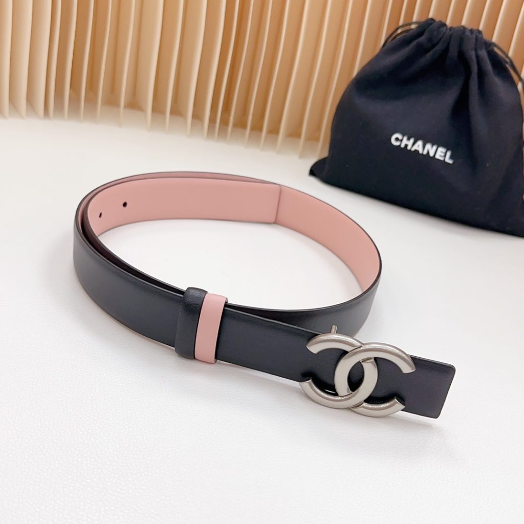 Chanel Official New 3.0cm Edition Belt