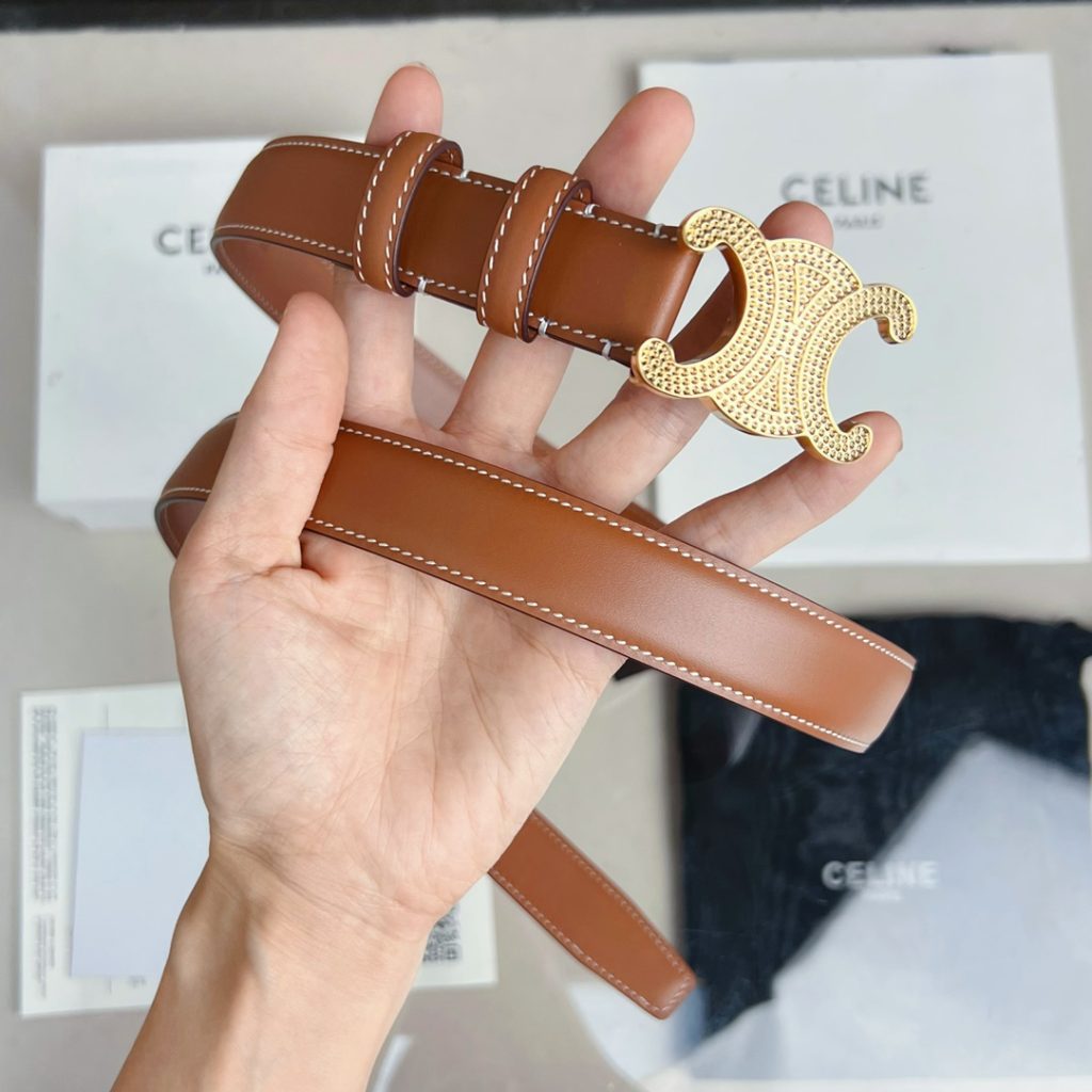 Celine Latest Unisex Belt, 2.5cm Width