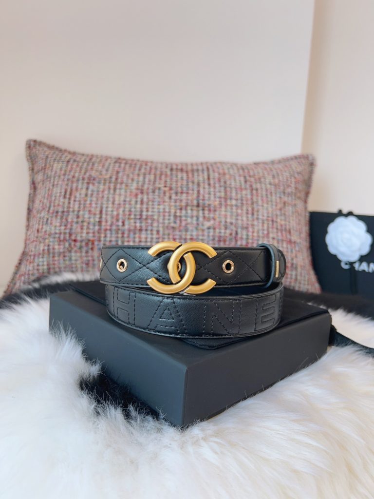 Chanel Double-C Belt 3.0cm