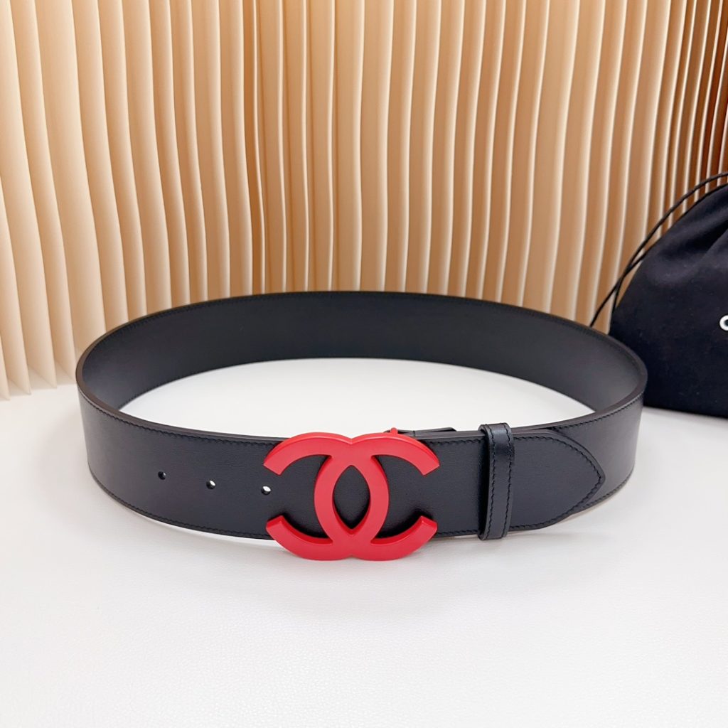 Chanel New 5.0cm Belt – Double-Sided Top-Grain Leather