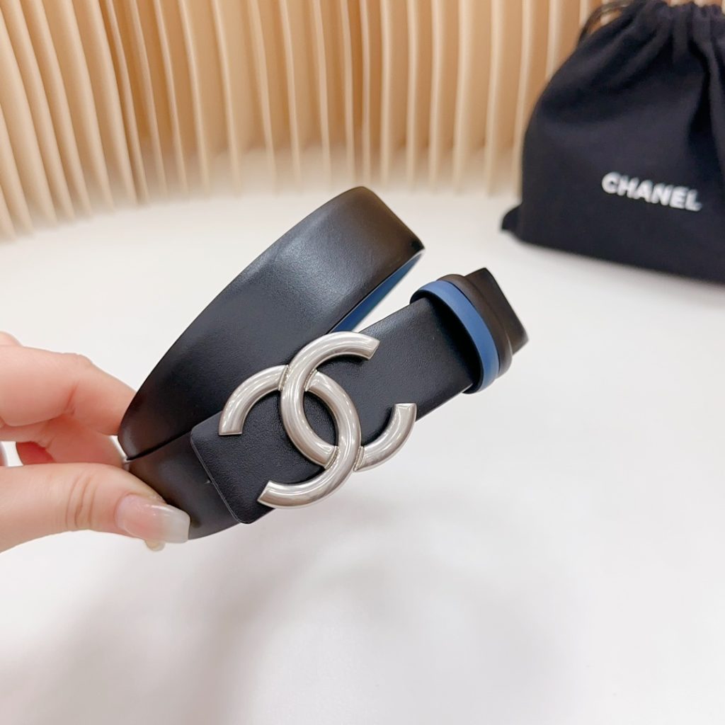 Chanel Official New 3.0cm Edition Belt