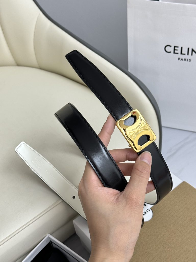 Celine Latest Unisex Belt, 2.5cm Width