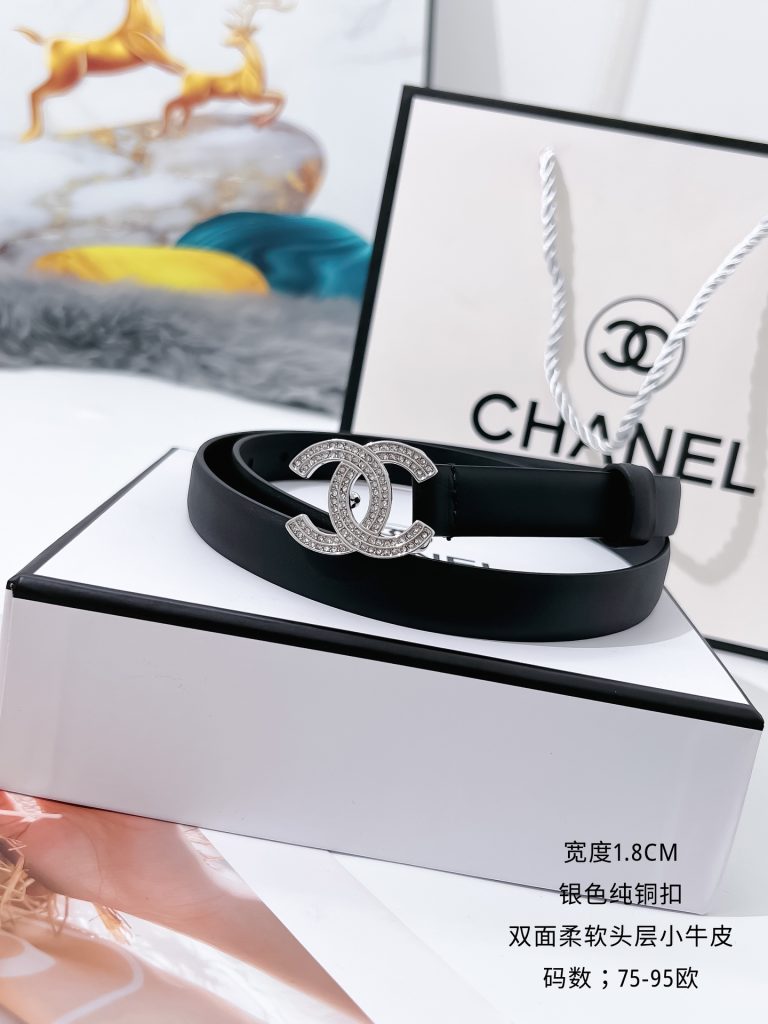 Chanel Double-C Belt 1.8cm