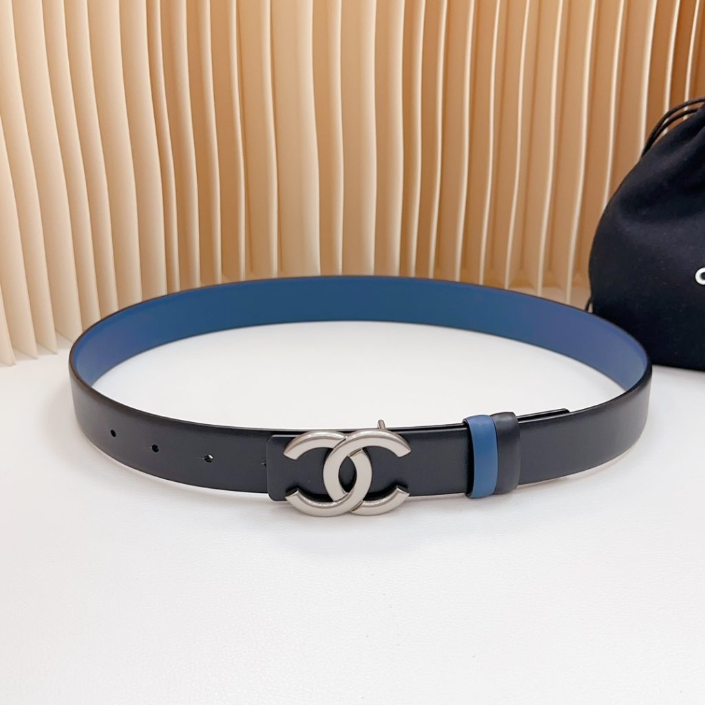 Chanel Official New 3.0cm Edition Belt