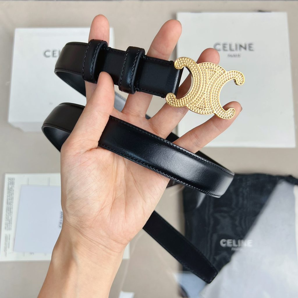 Celine Latest Unisex Belt, 2.5cm Width