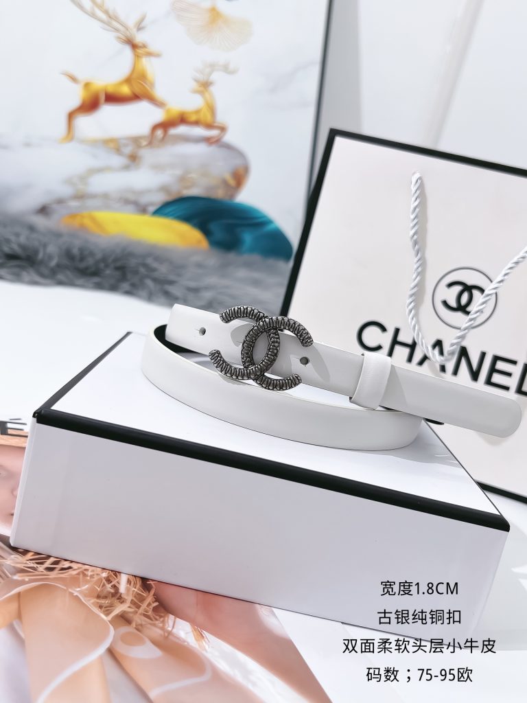 Chanel Double-C Belt 1.8cm