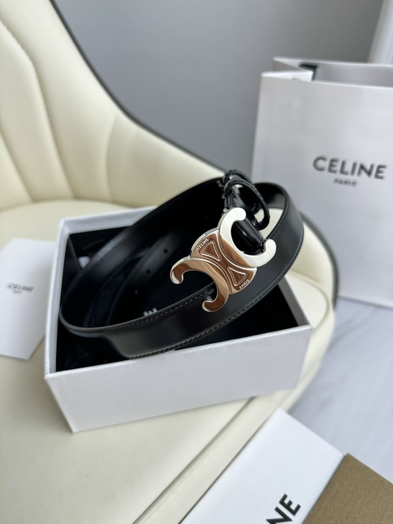 Celine Women’s 18mm Triomphe Belt