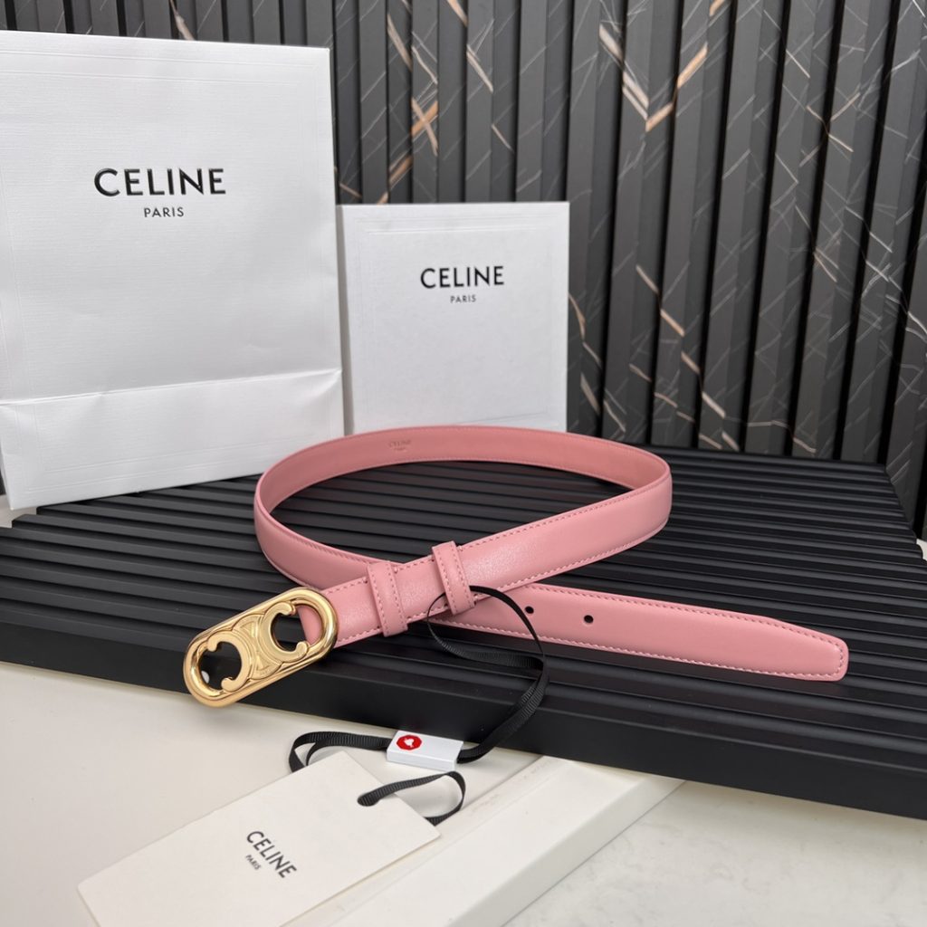 Celine Latest Unisex Belt, 2.5cm Width