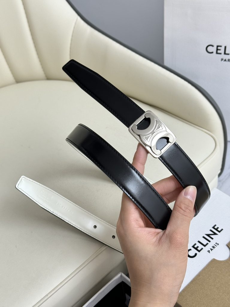 Celine Latest Unisex Belt, 2.5cm Width