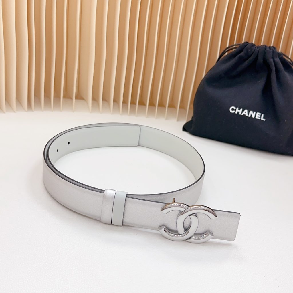 Chanel Official New 3.0cm Edition Belt