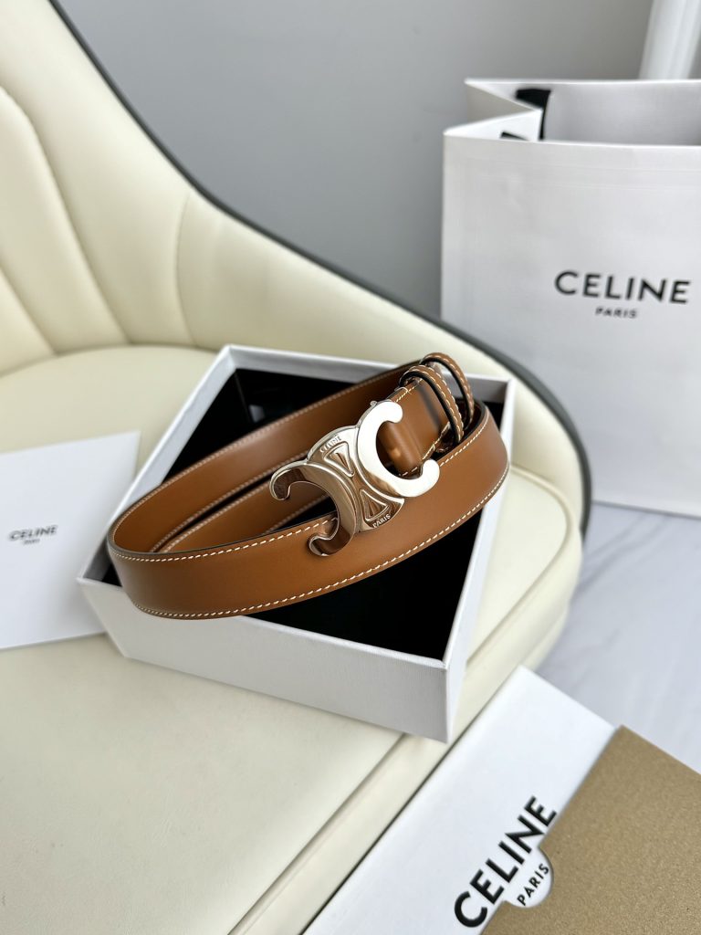 Celine Women’s 18mm Triomphe Belt