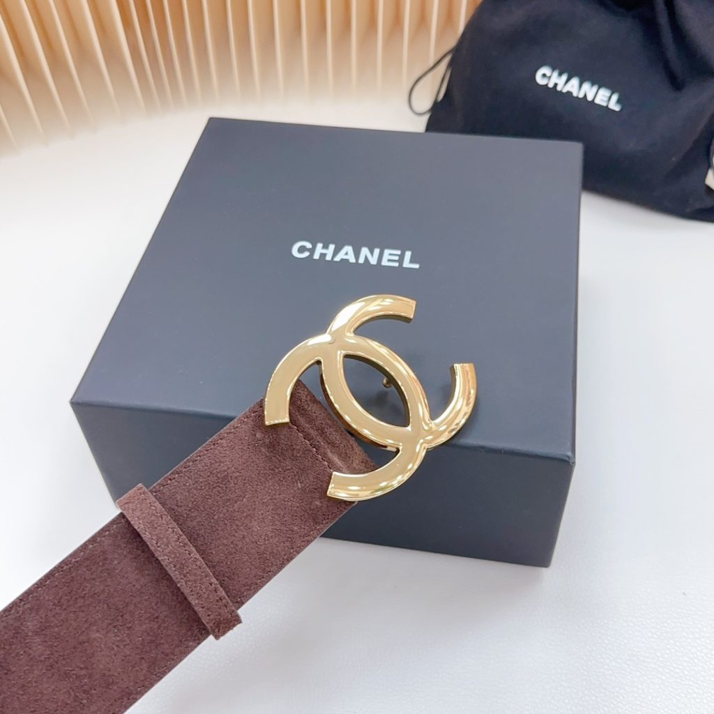 Chanel New 5.0cm Belt – Double-Sided Top-Grain Leather