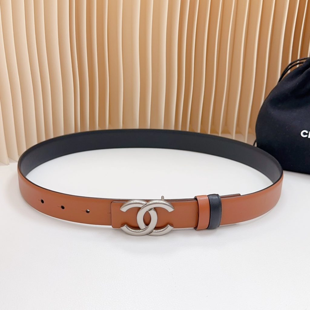 Chanel Official New 3.0cm Edition Belt