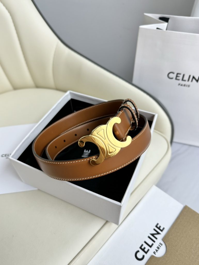 Celine Women’s 25mm Triomphe Belt