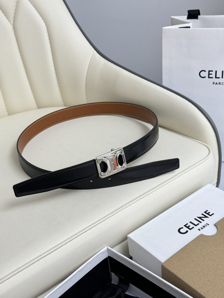 Celine Latest Unisex Belt, 2.5cm Width