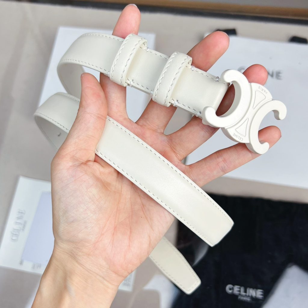 Celine Latest Unisex Belt, 2.5cm Width