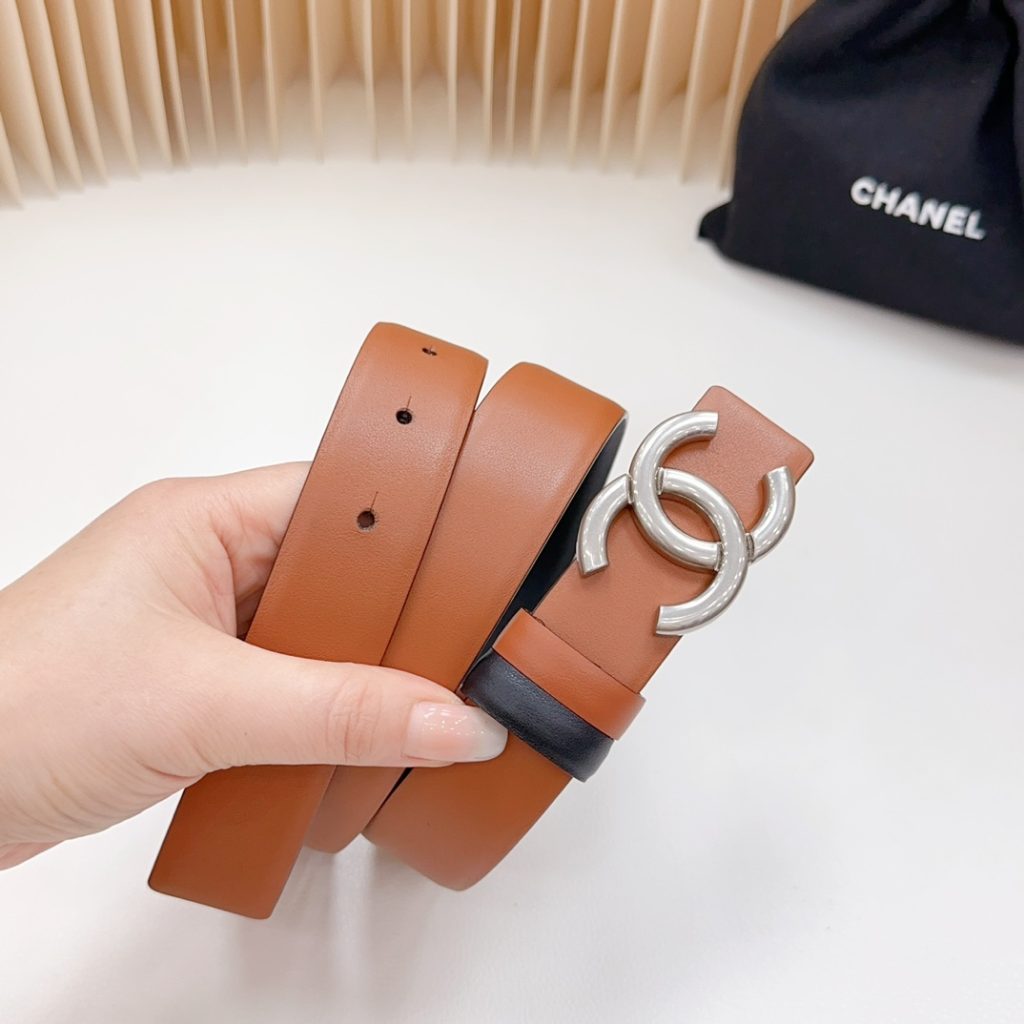 Chanel Official New 3.0cm Edition Belt