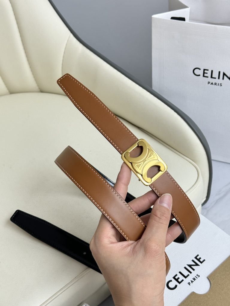 Celine Latest Unisex Belt, 2.5cm Width