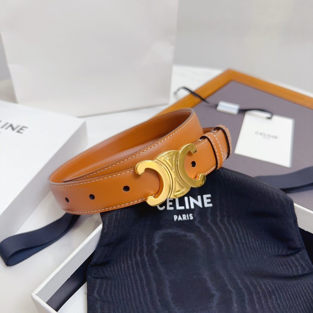 Celine Women’s 25mm Triomphe Belt