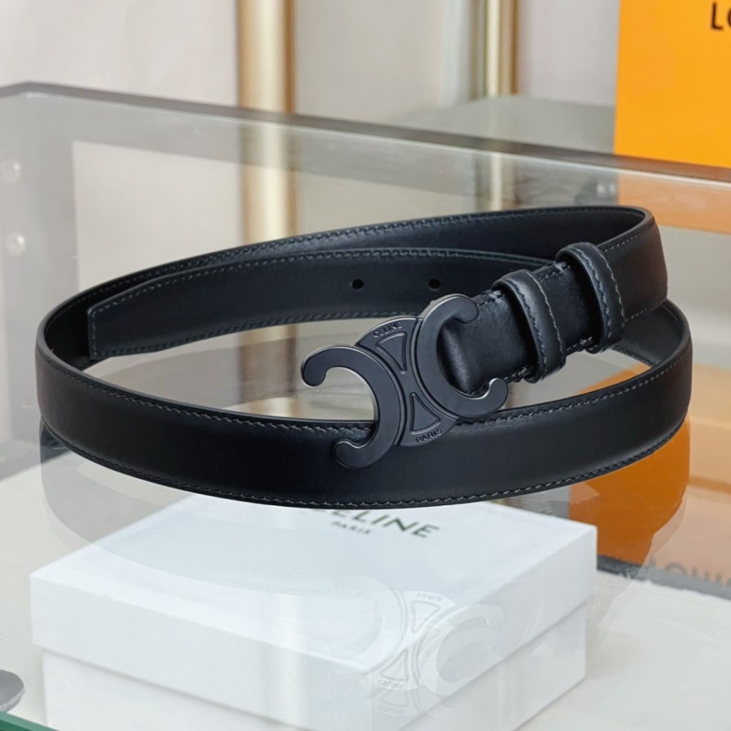 Celine Latest Unisex Belt, 2.5cm Width