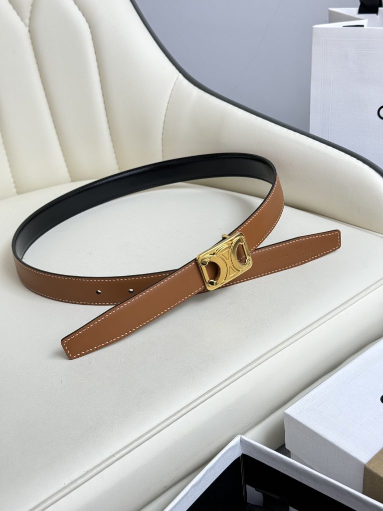 Celine Latest Unisex Belt, 2.5cm Width