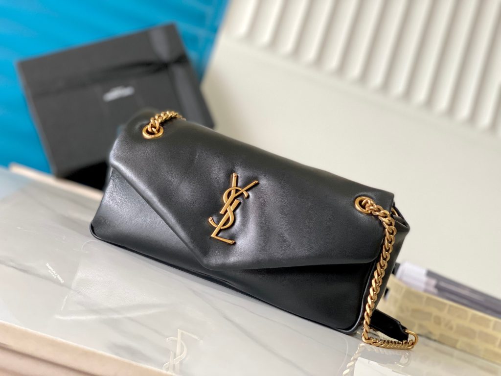 Saint Laurent Calypso Lambskin Chain Bag