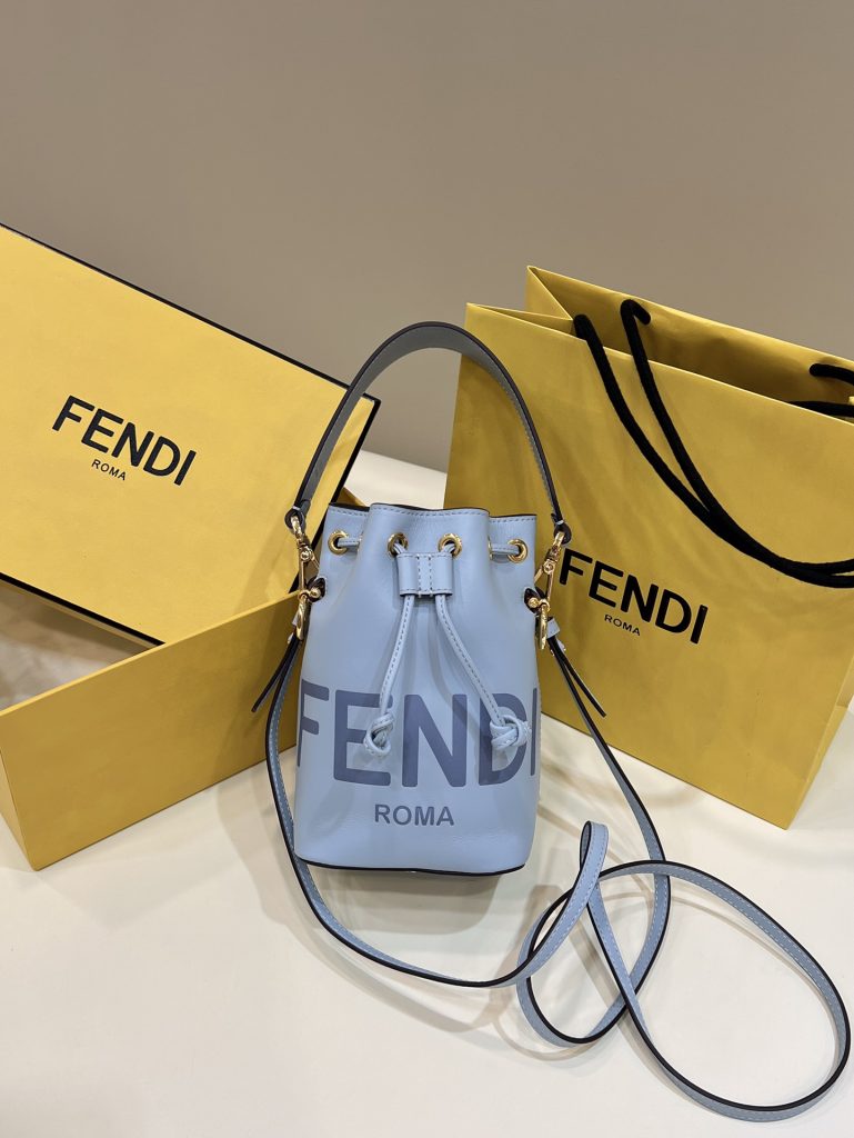 FENDI Mon Tresor Mini Bucket Bag