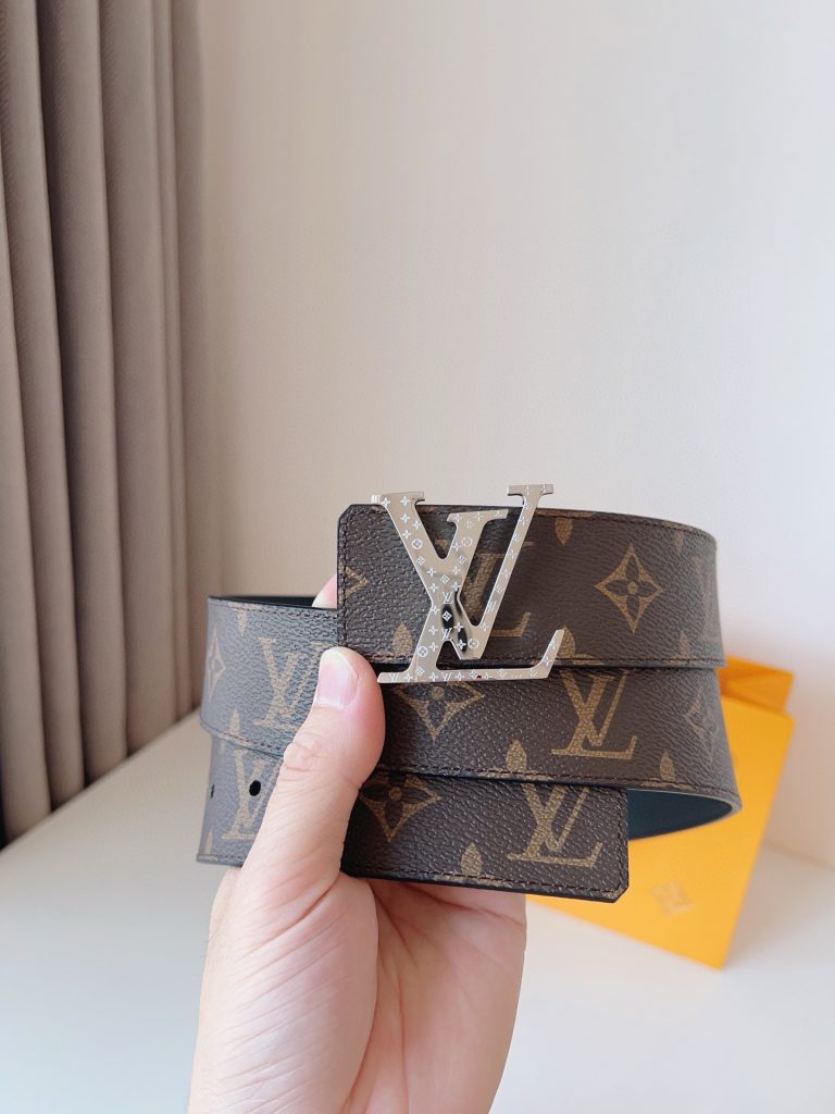 Classic LV Men’s Double-Sided Monogram Belt