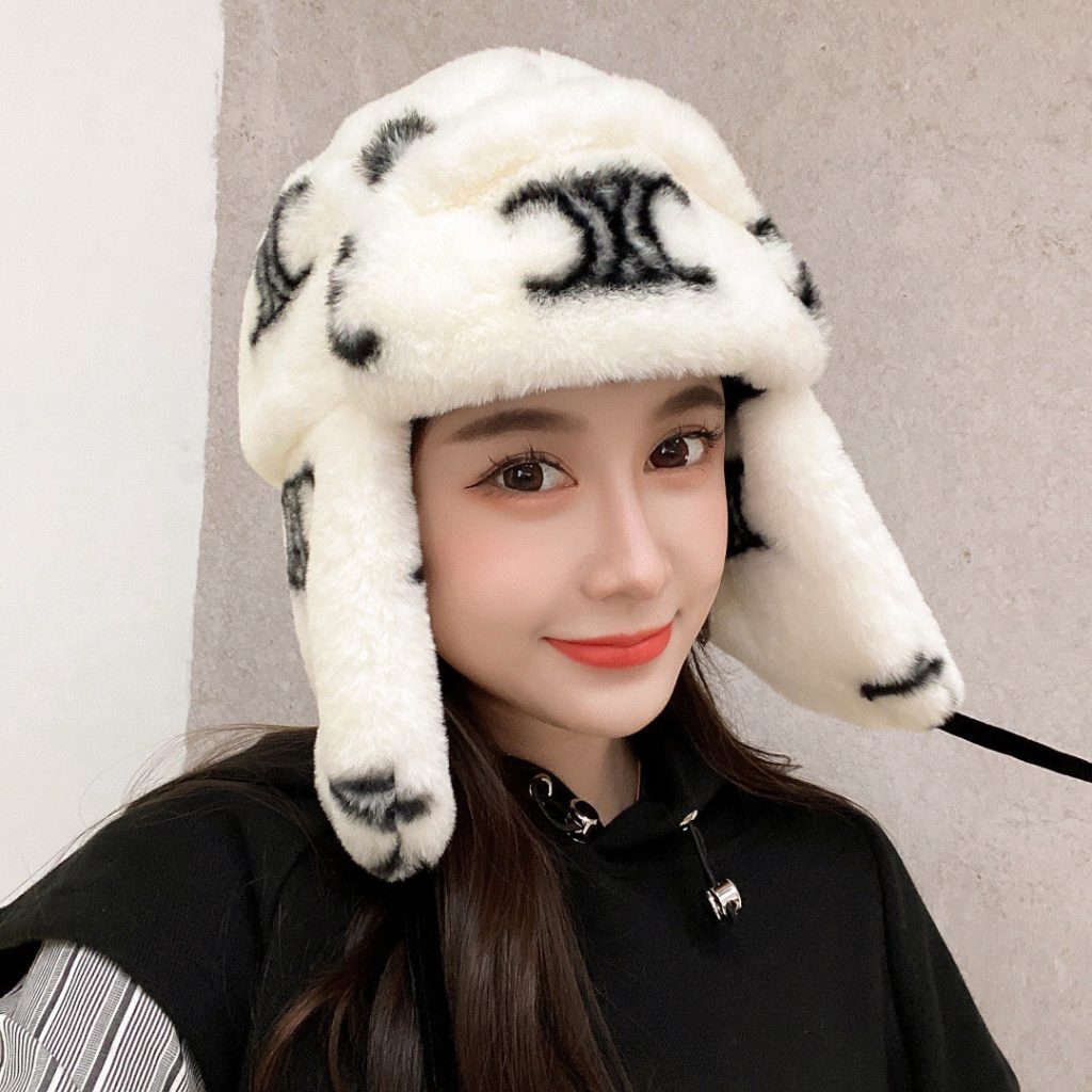 Celine New Plush Lei Feng Hat