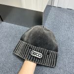 GUCCI  ~ Trendy New Washed Distressed Knitted Hat.