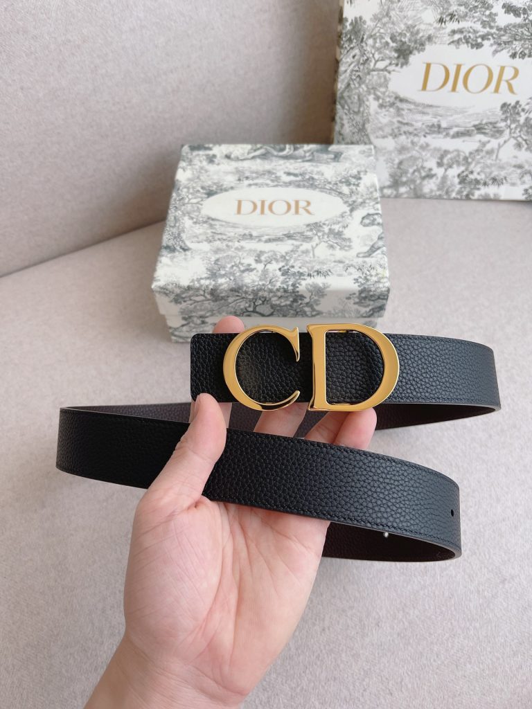 Dior Belt – 3.5cm Premium French Leather