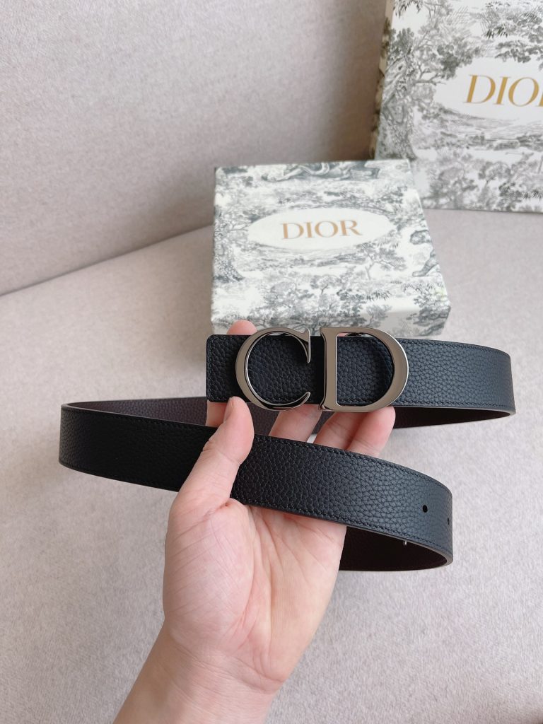 Dior Belt – 3.5cm Premium French Leather