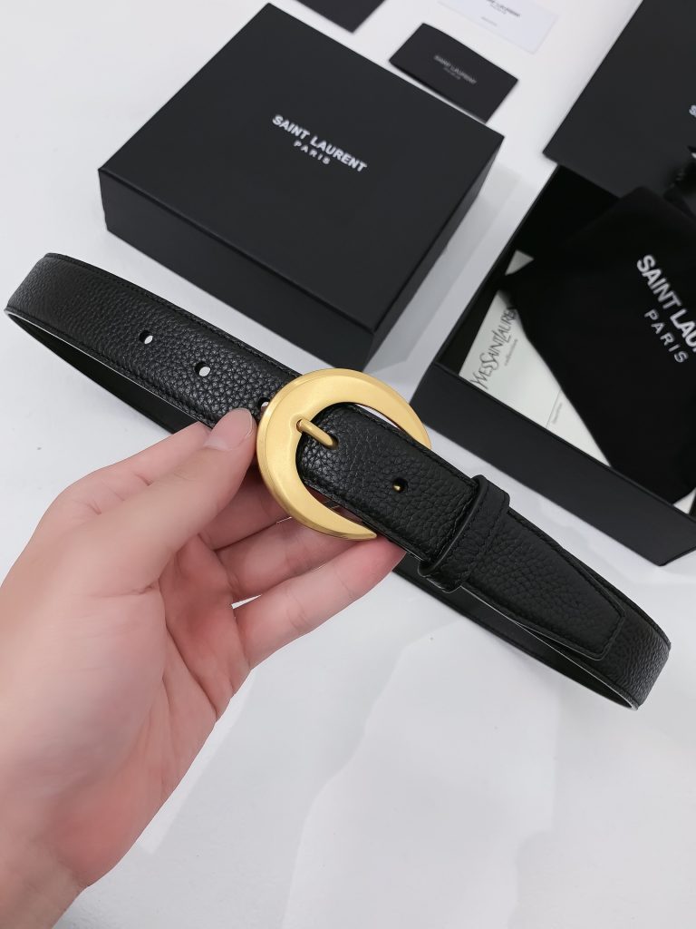 Saint Laurent Minimalist Belt – 3.0cm