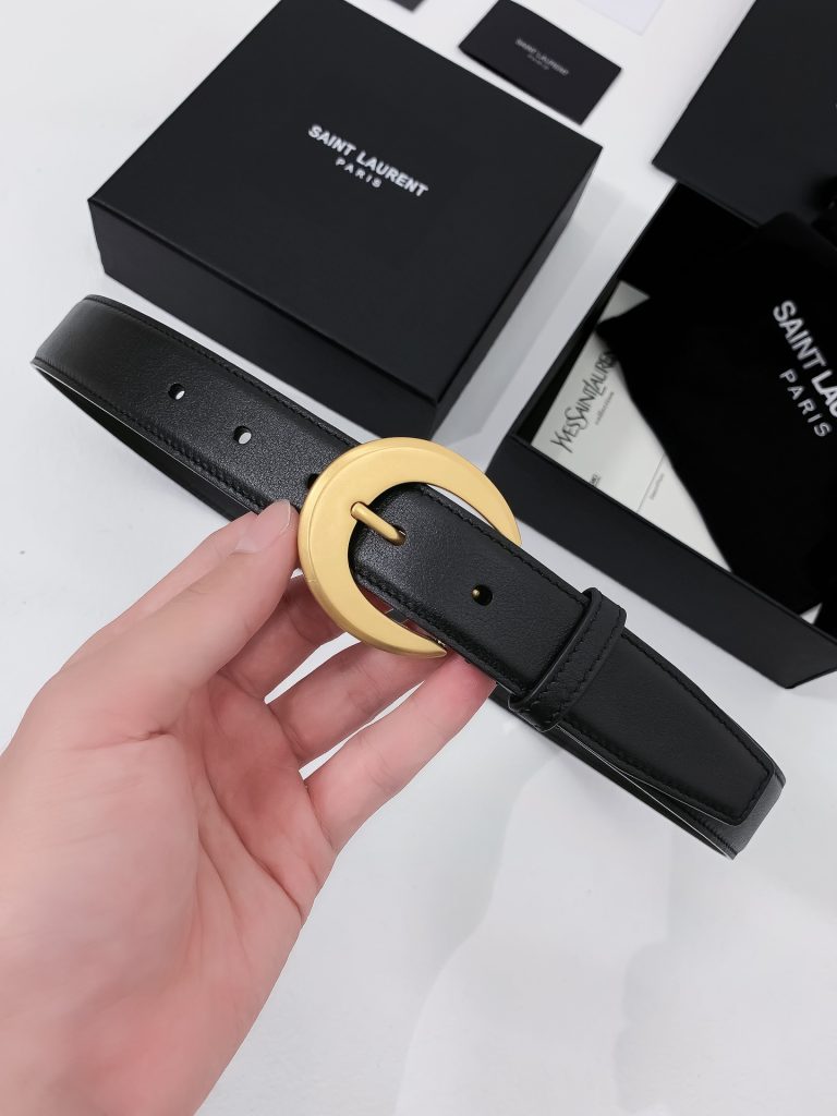 Saint Laurent Minimalist Belt – 3.0cm