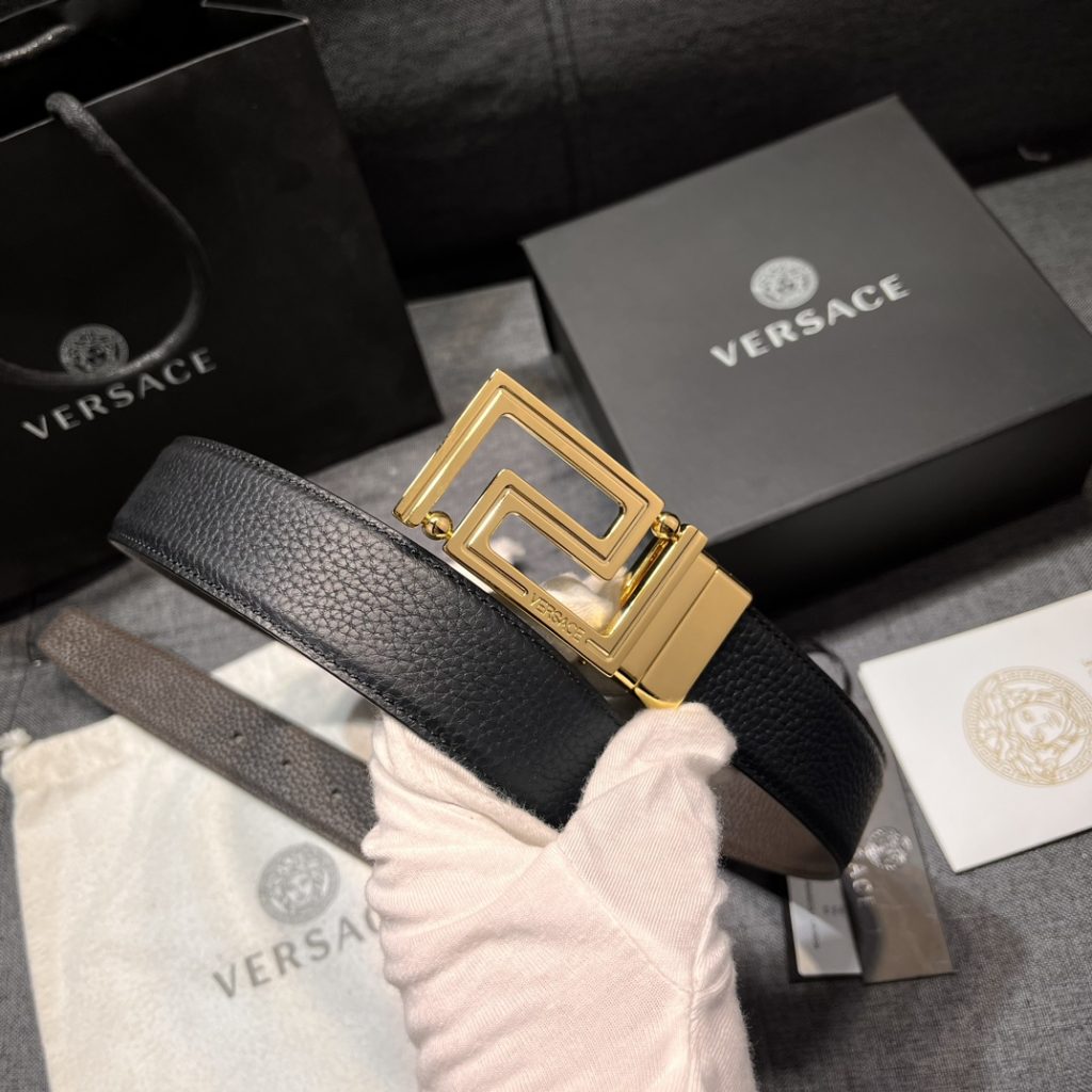 Versace Reversible Belt – 3.5 cm Wide