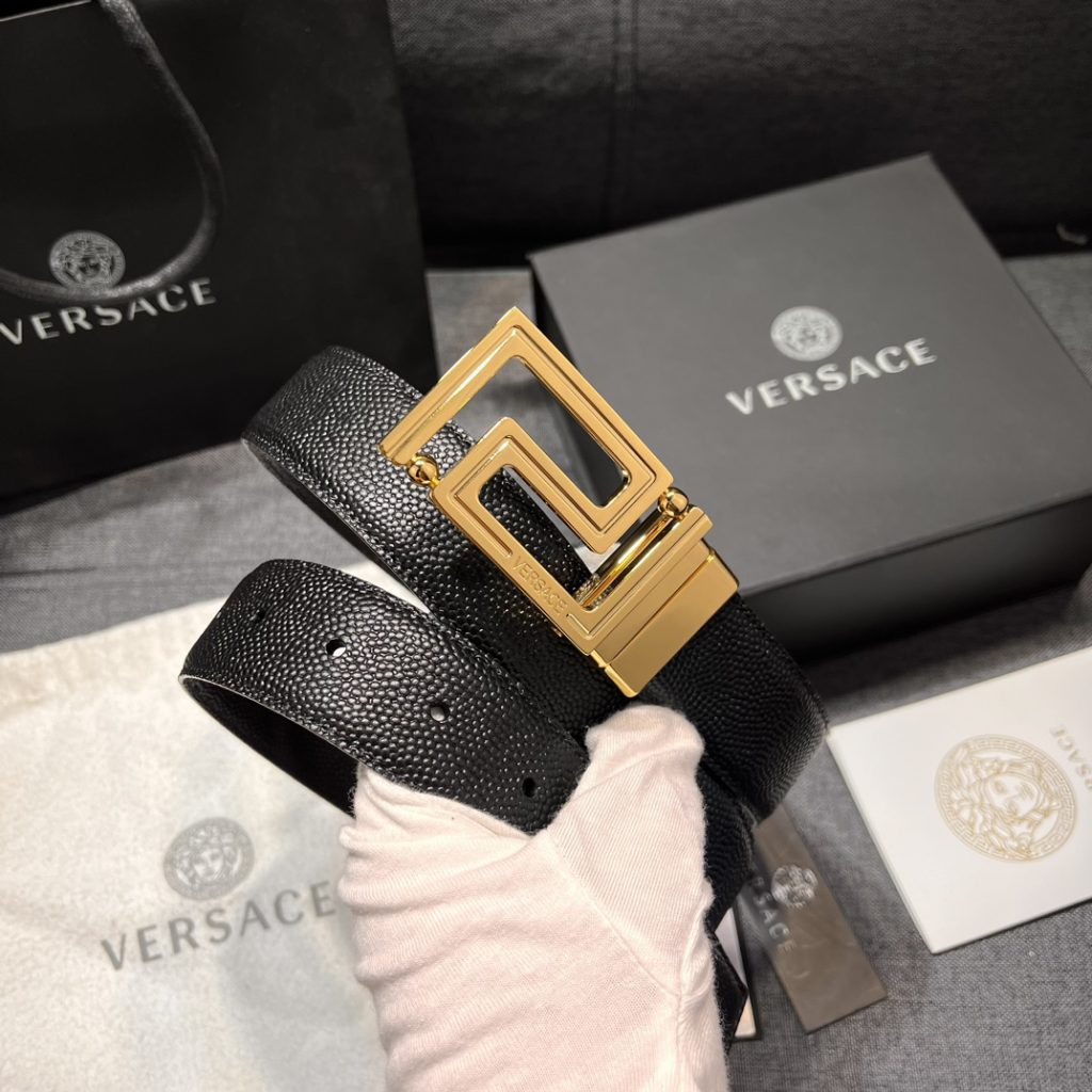 Versace Reversible Belt – 3.5 cm Wide