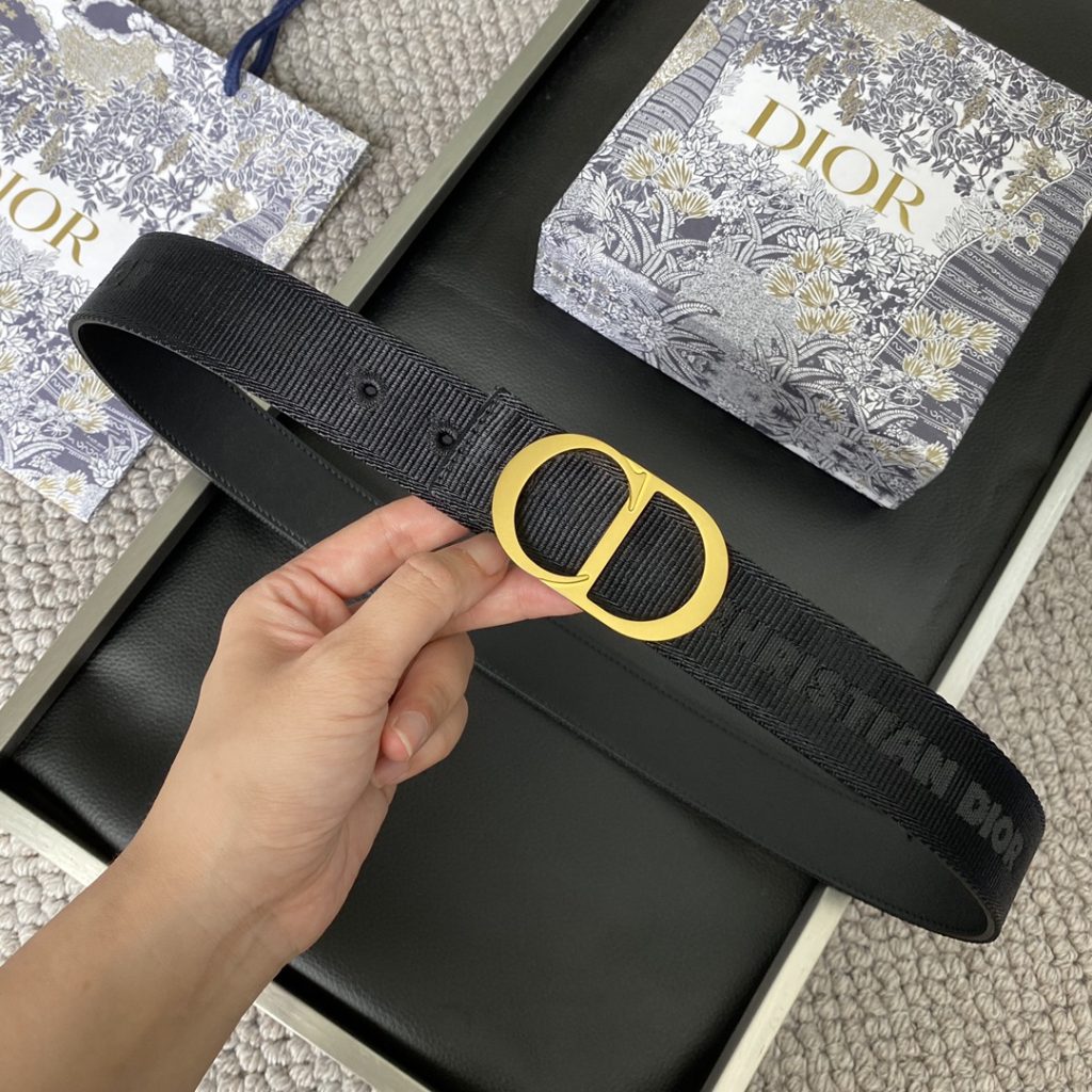 Dior Belt – 3.5cm Premium French Leather, Exceptional Quality