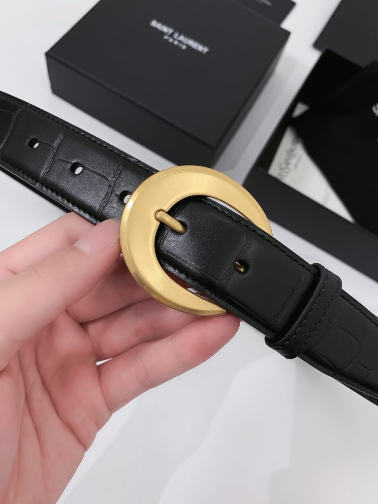 Saint Laurent Minimalist Belt – 3.0cm